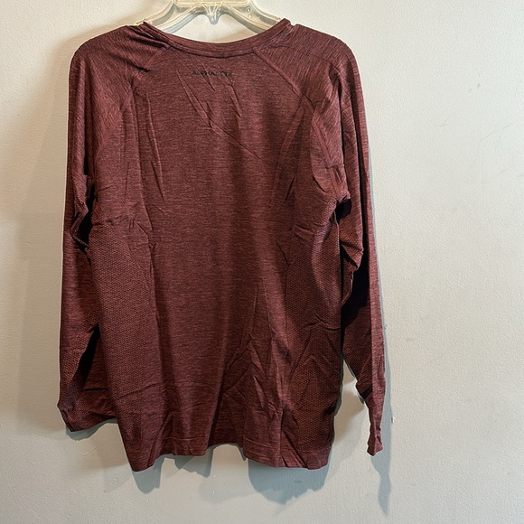 New ALPHALETE Hero Seamless long sleeve | color sparrow | SZ medium - Picture 4 of 7